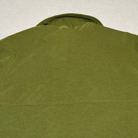 Woolrich Mens Windbreaker Jacket Size Large Military Green Lightweight Outdoor - Picture 8 of 11
